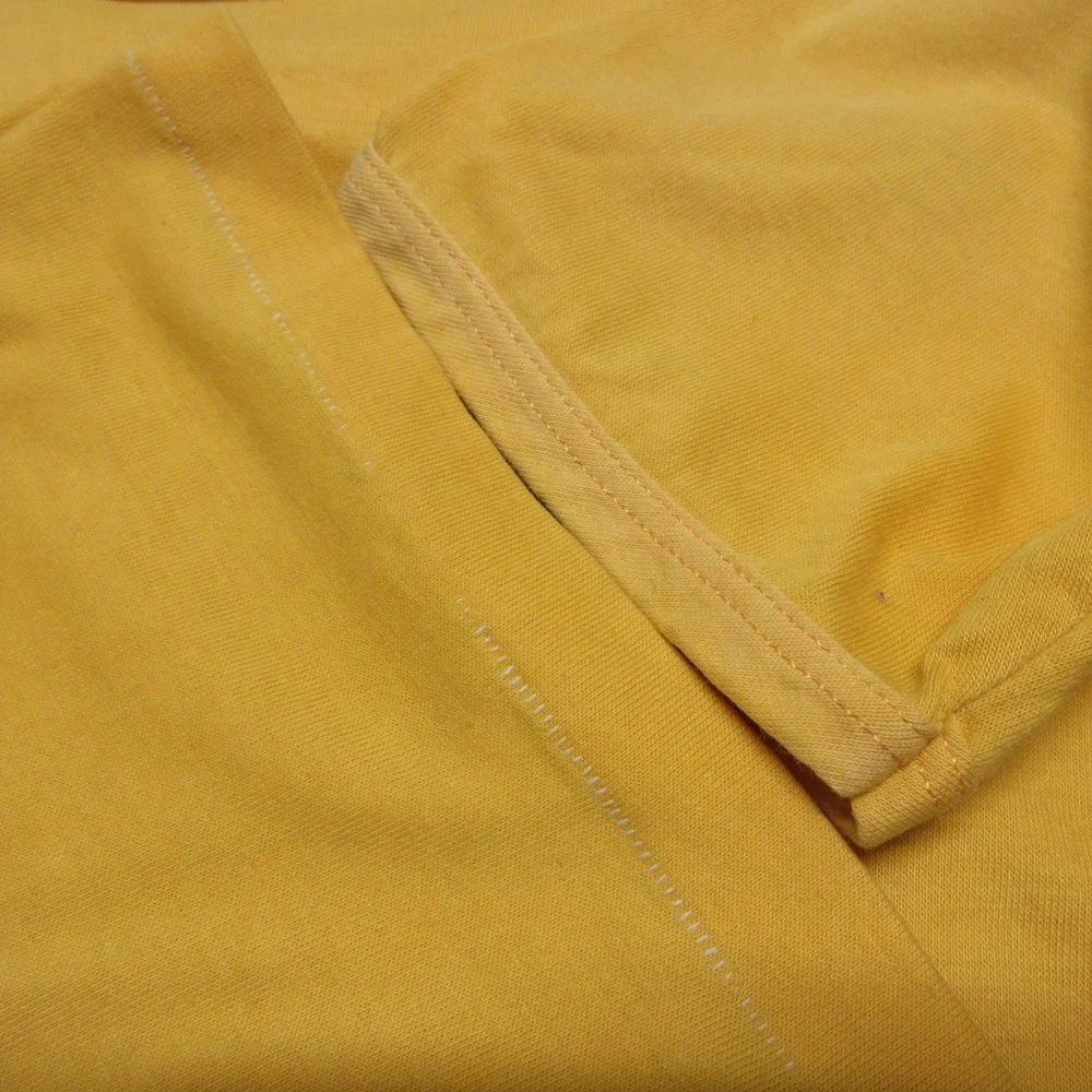 Vintage 80s 90s adidas single stitch hem‎ cuffed crew neck t-shirt XL